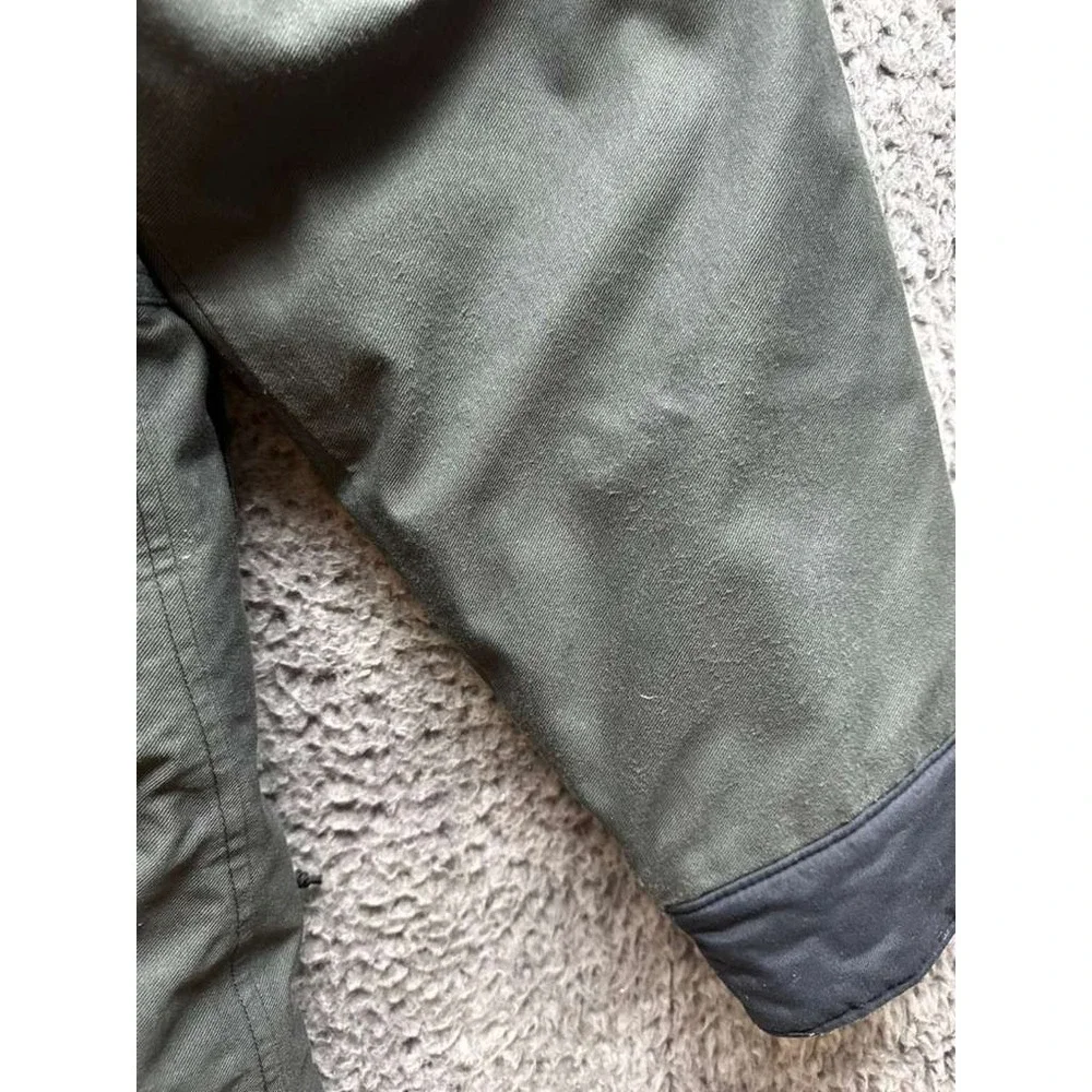 The North Face Biggie‎ McMurdo Down Parka Jacket Moss Green Black Mens Size L